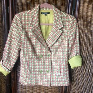 Betsy Johnson New York sz10 blazer coat